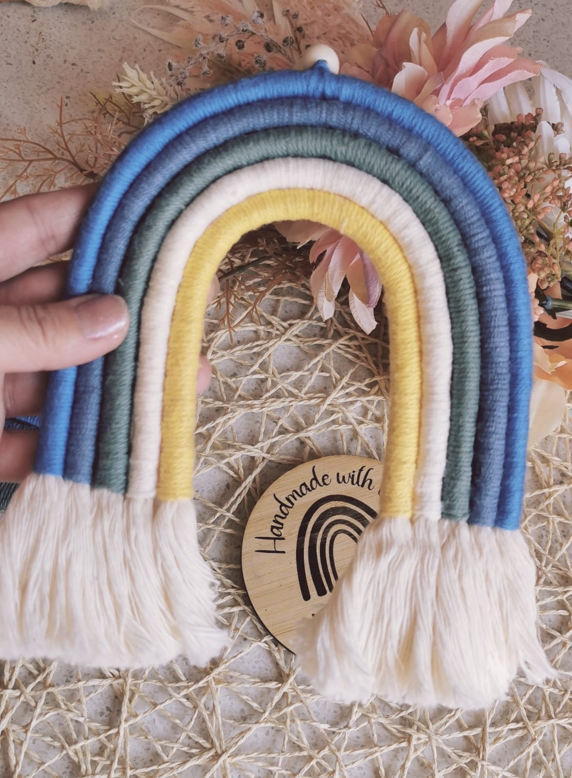 Macramé Rainbow - Ocean Waves