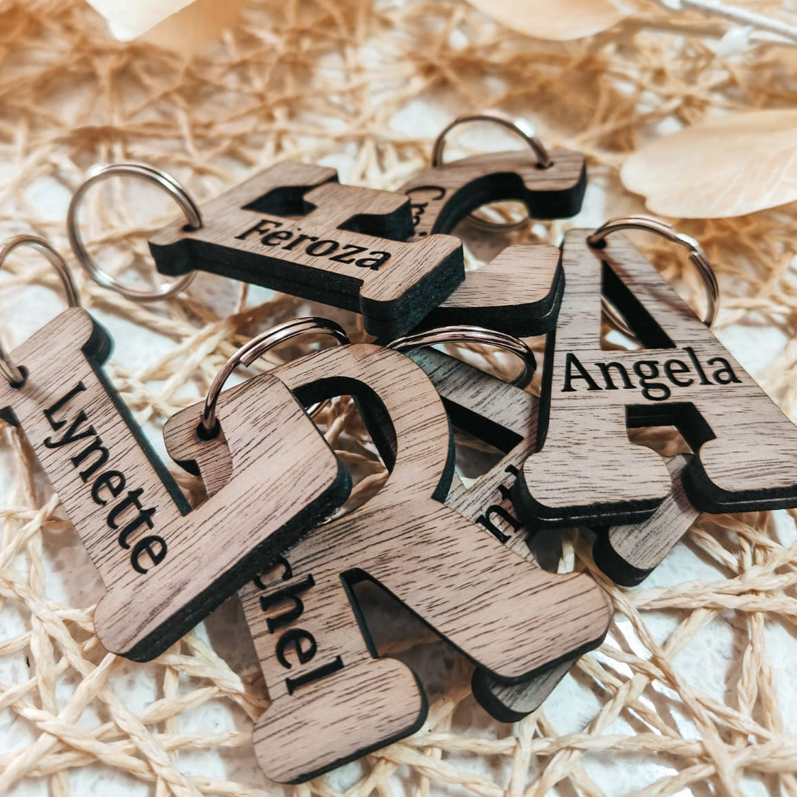 Key Rings - Initial and Name