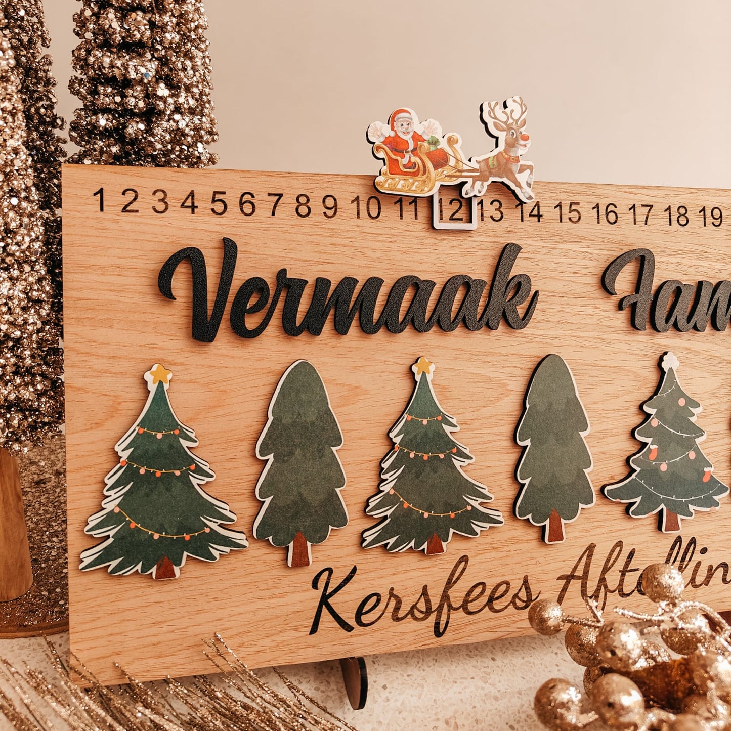 Christmas Countdown - Personalised