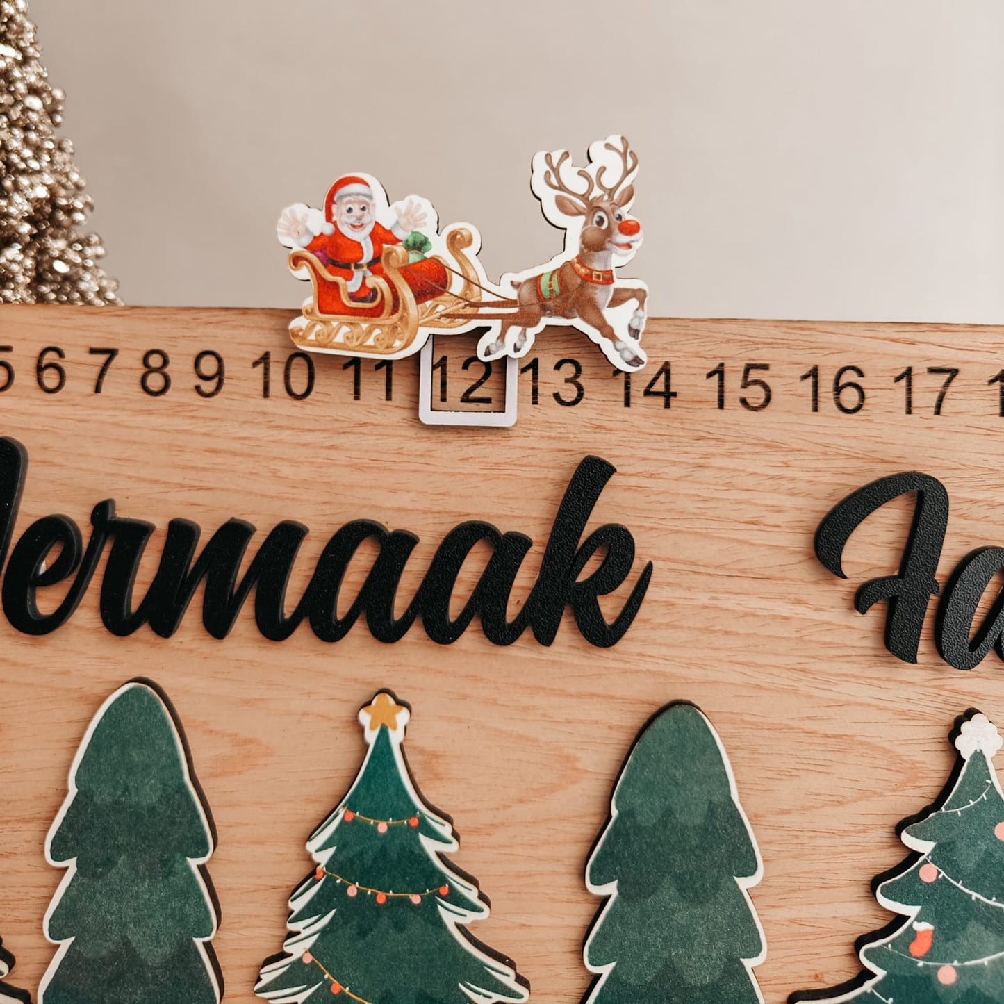 Christmas Countdown - Personalised