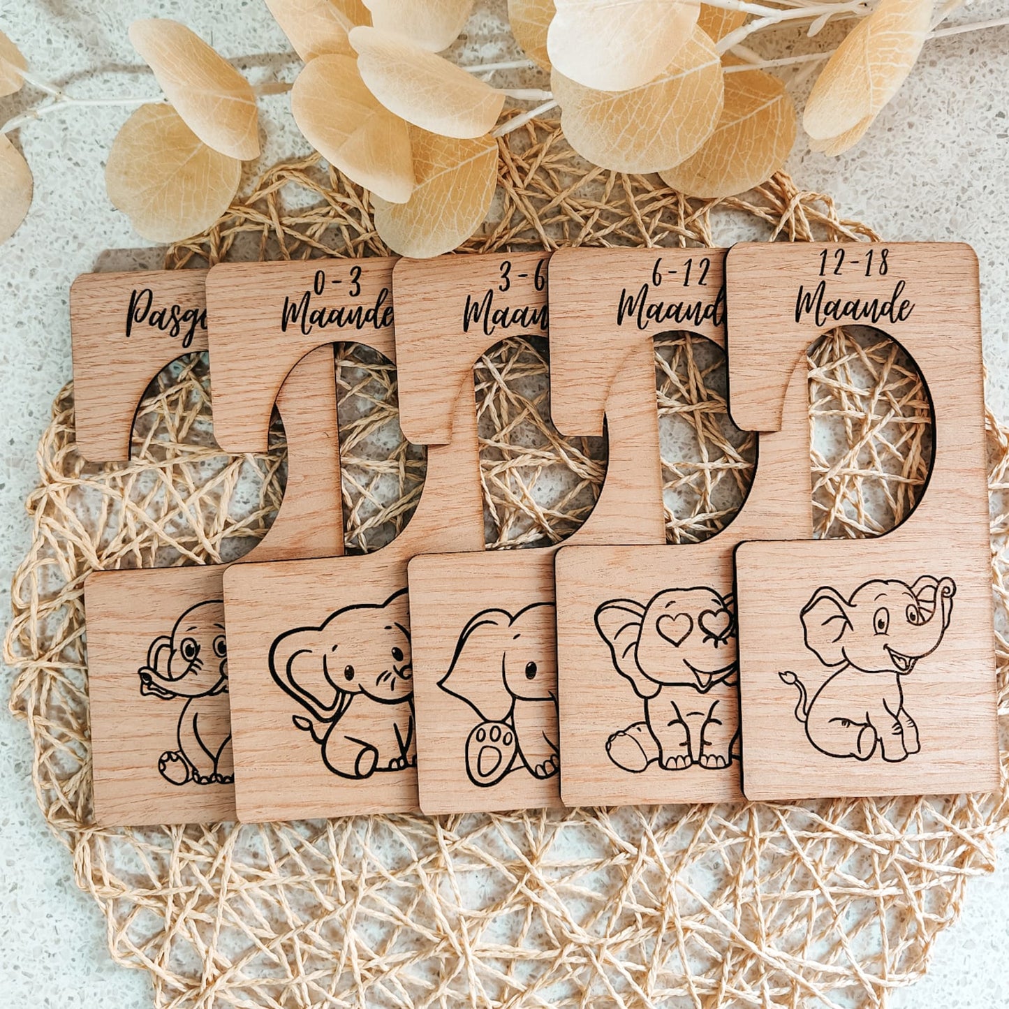 Closet Dividers - Elephants