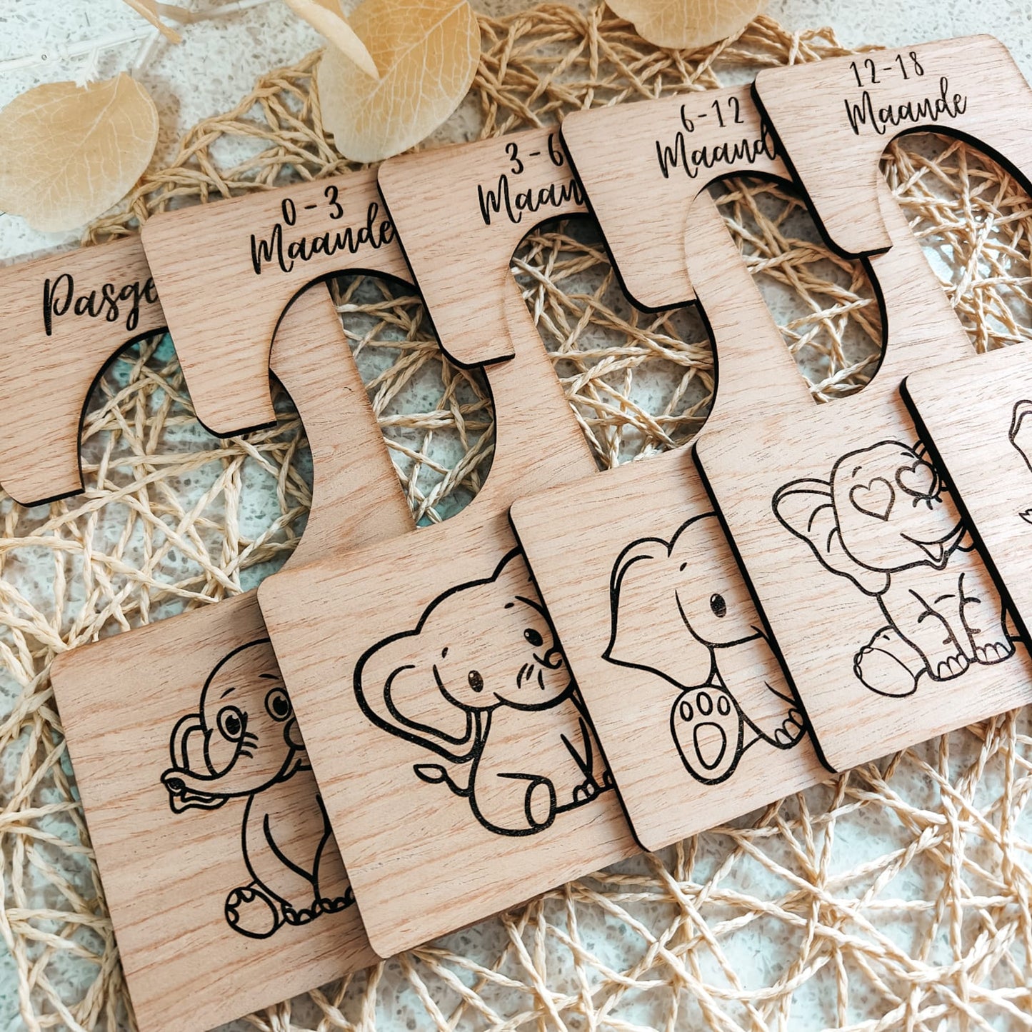 Closet Dividers - Elephants