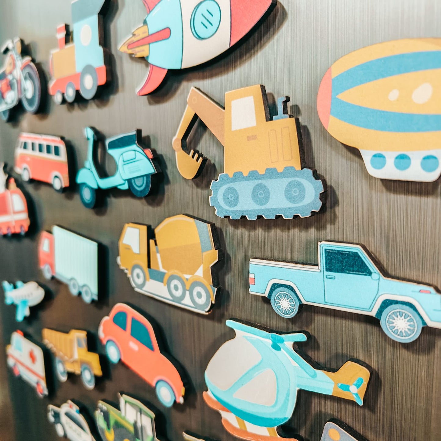 Transport Fridge Magnets