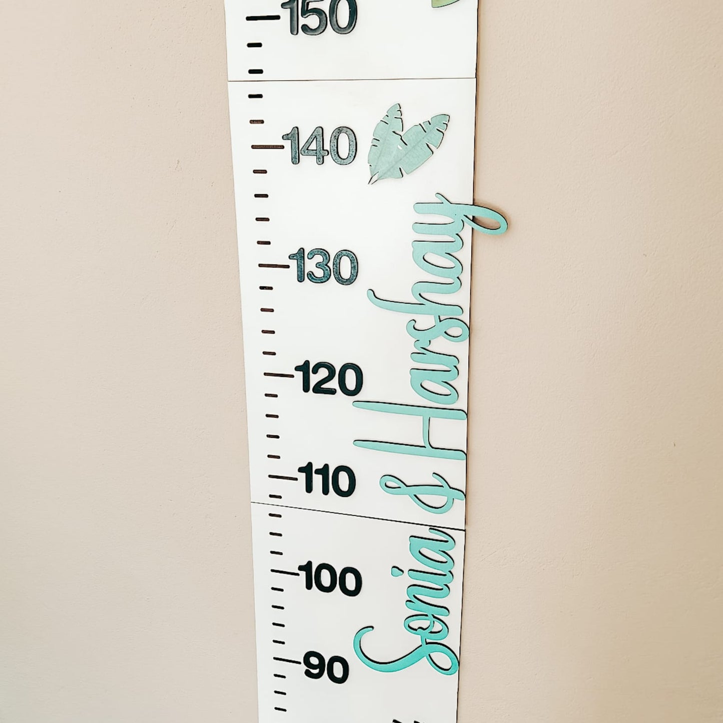 Growth Chart - Safari Animals