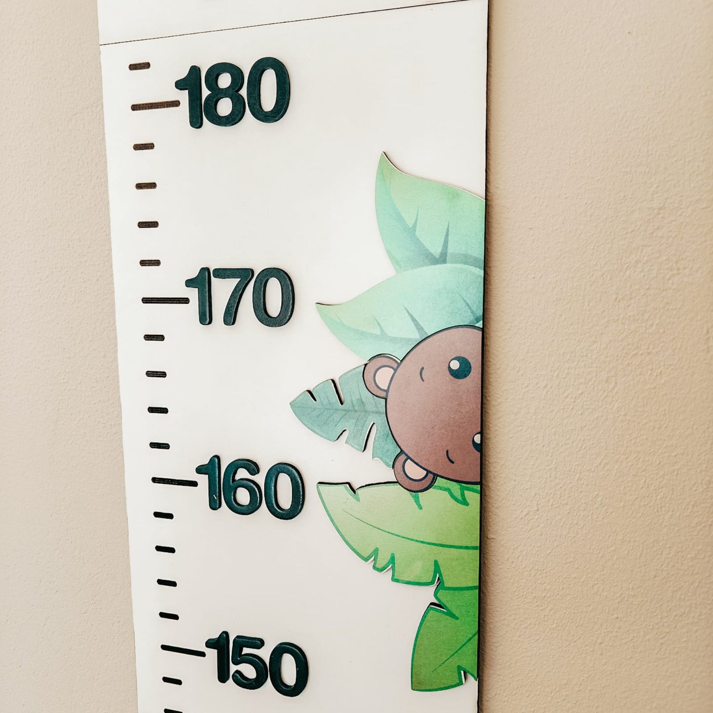 Growth Chart - Safari Animals