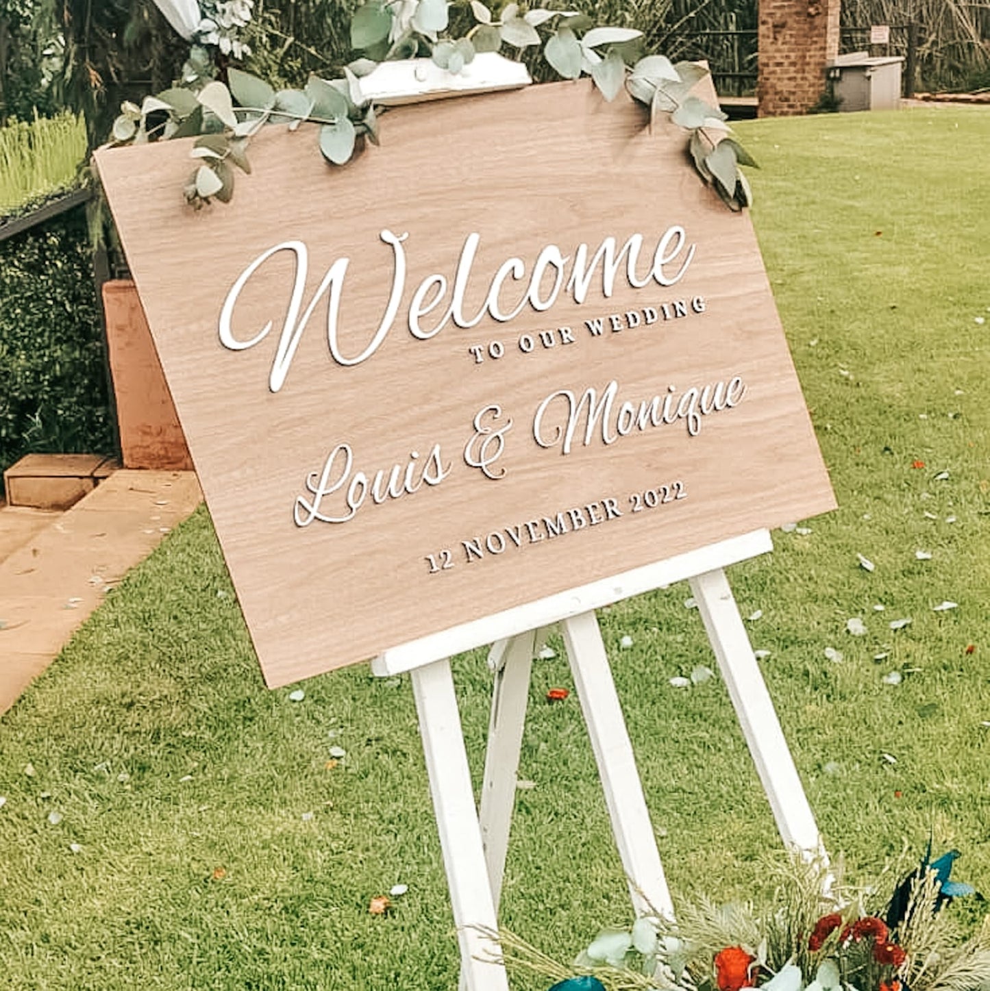 Welcome Wedding Board