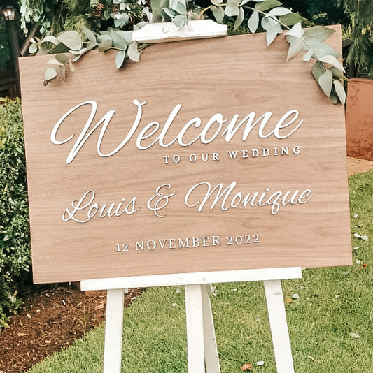 Welcome Wedding Board