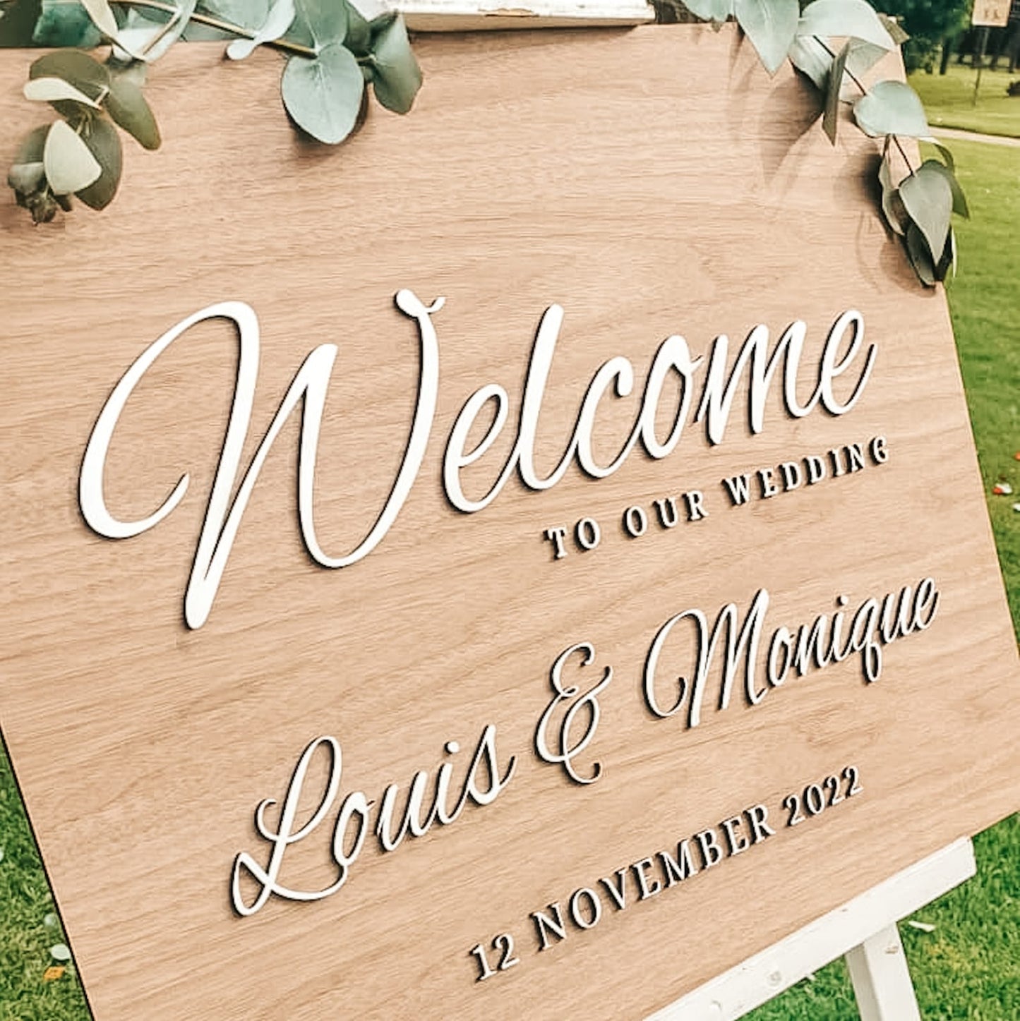 Welcome Wedding Board