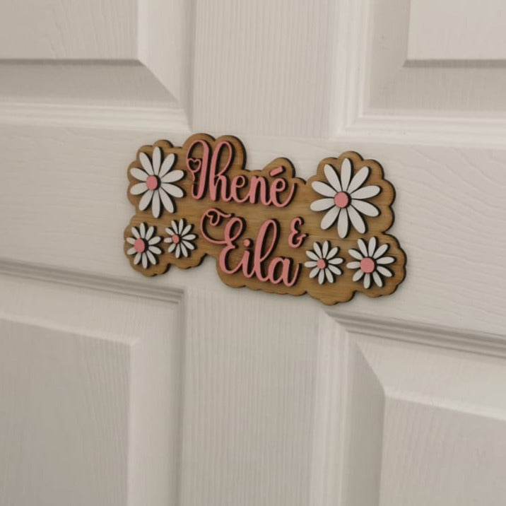 Door Name Signs - Daisy