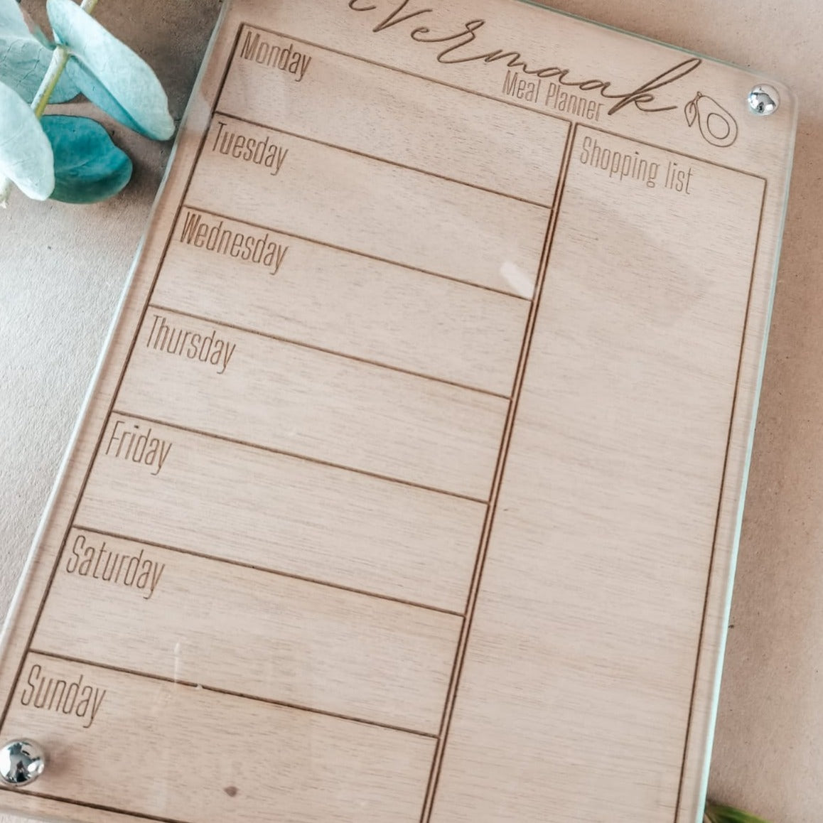 Weekly Meal Planner - Jizania