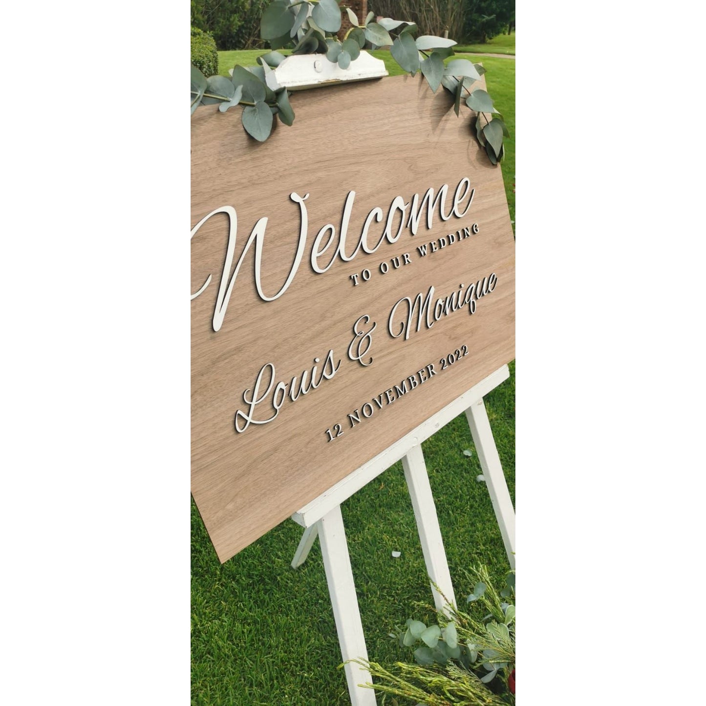 Welcome Wedding Board - Jizania