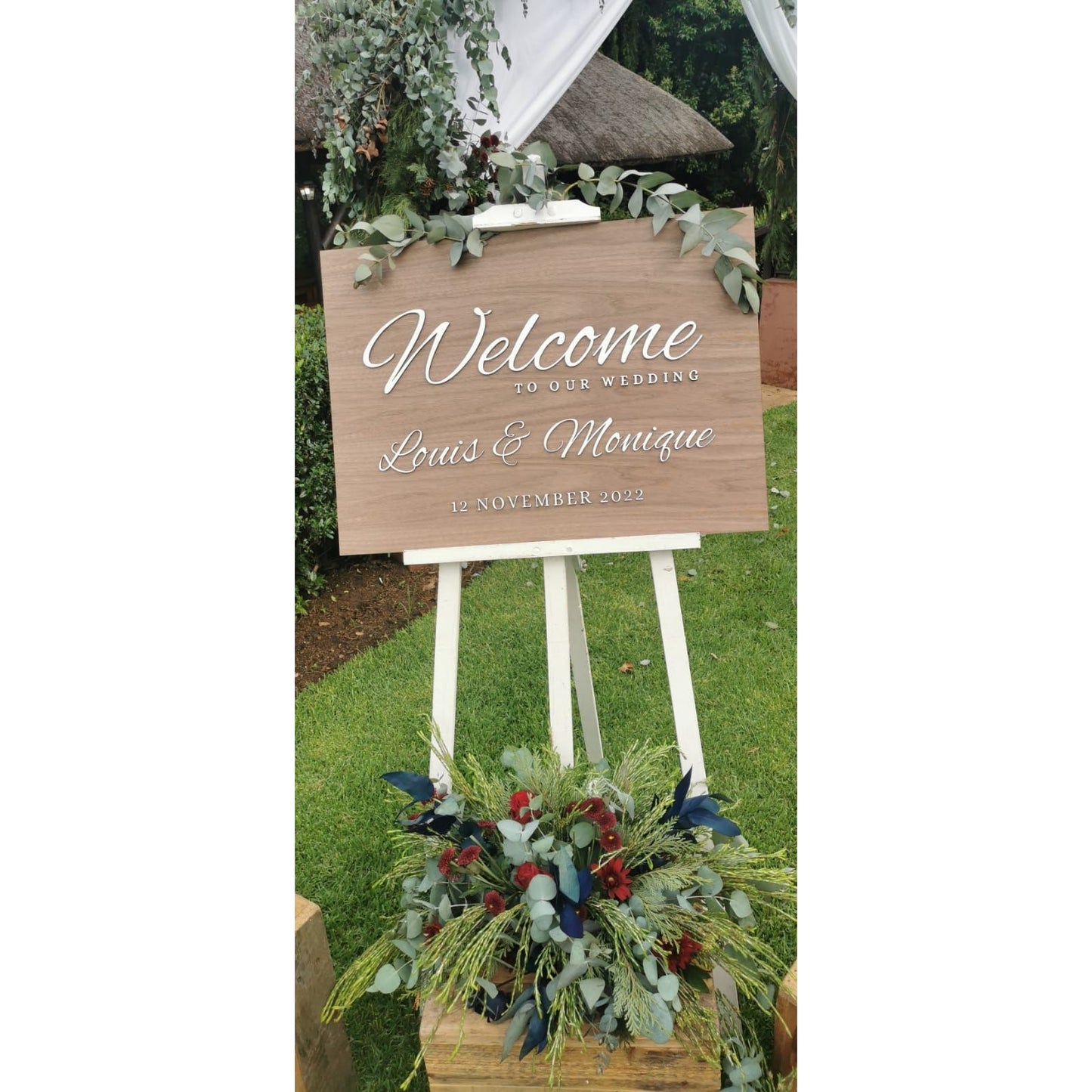 Welcome Wedding Board - Jizania